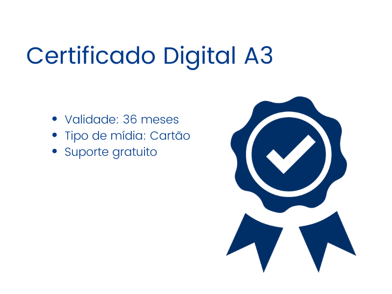 CERTIFICADO DIGITAL E-CNPJ A3 + CARTÃO - Bug'Solution Automação