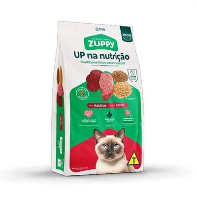 Zuppy cat adulto carne 10kg - sc