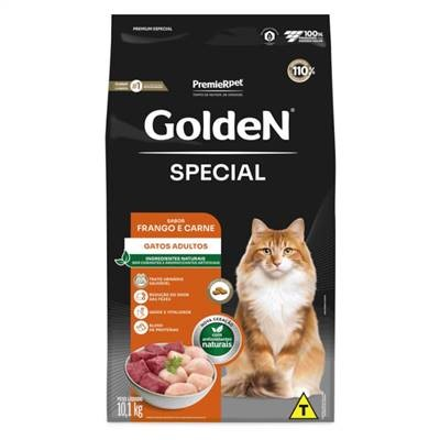 Golden special gatos adultos 10kg - sc